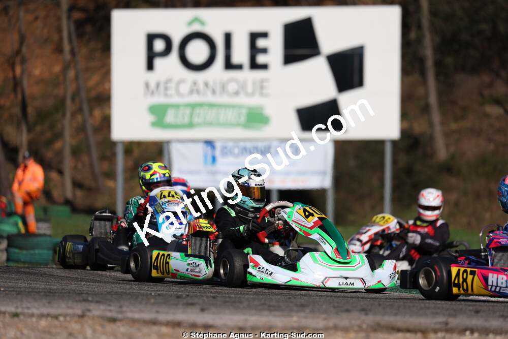 1 & 2/03/2025 : 1ère manche du Championnat du Sud au Pôle Mécanique Karting d’Alès (photos Stéphane Agnus) 2025 — karting