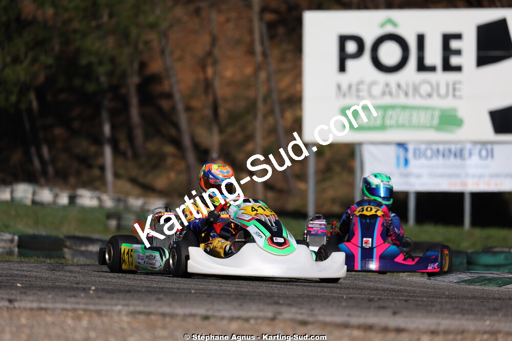 1 & 2/03/2025 : 1ère manche du Championnat du Sud au Pôle Mécanique Karting d’Alès (photos Stéphane Agnus) 2025 — karting