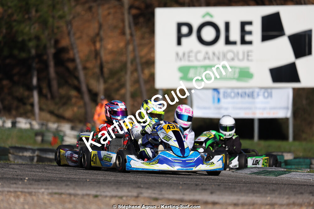 1 & 2/03/2025 : 1ère manche du Championnat du Sud au Pôle Mécanique Karting d’Alès (photos Stéphane Agnus) 2025 — karting