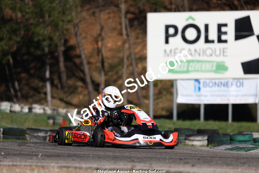 1 & 2/03/2025 : 1ère manche du Championnat du Sud au Pôle Mécanique Karting d’Alès (photos Stéphane Agnus) 2025 — karting