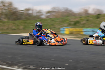 16/03/2025 : 1ère manche de l’Atlantic Trophée au circuit LF Karting de Layrac (photos Marc Belly) 2025 — karting