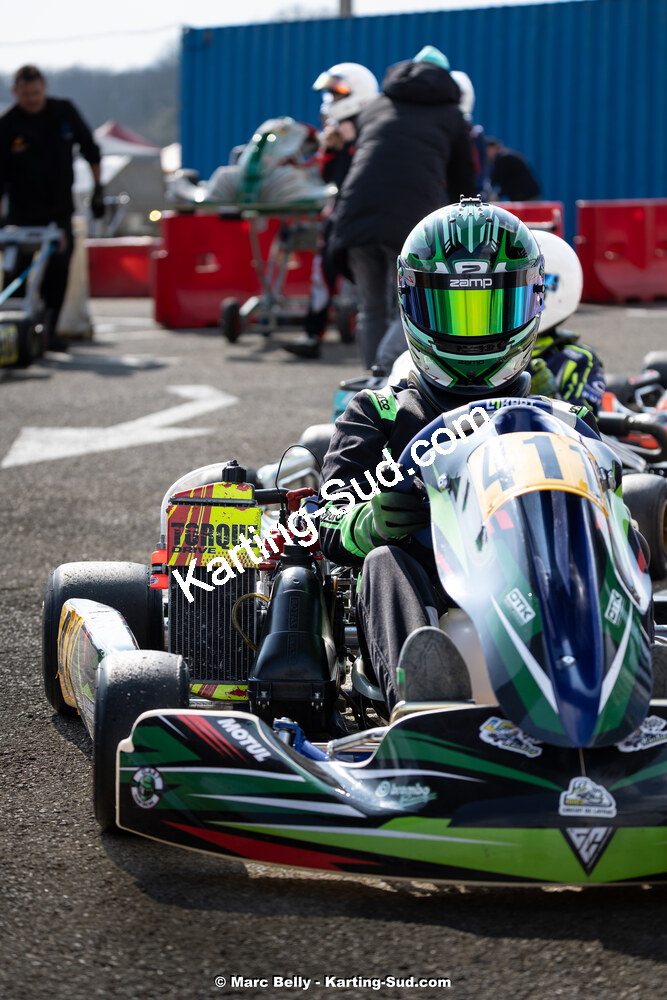 16/03/2025 : 1ère manche de l’Atlantic Trophée au circuit LF Karting de Layrac (photos Marc Belly) 2025 — karting