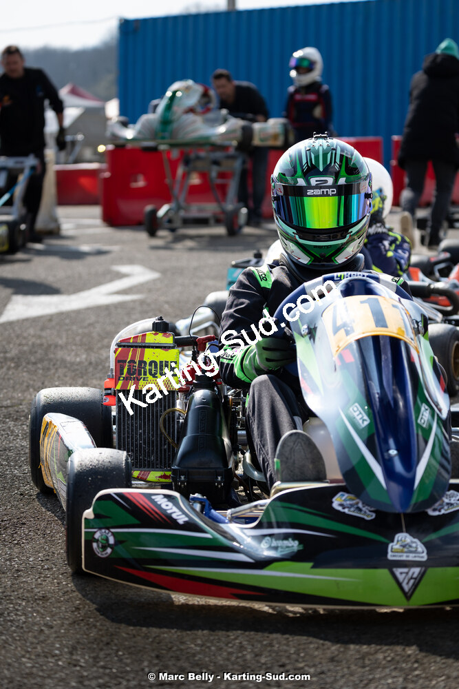 16/03/2025 : 1ère manche de l’Atlantic Trophée au circuit LF Karting de Layrac (photos Marc Belly) 2025 — karting
