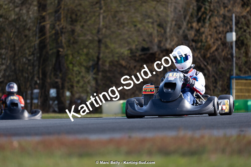 16/03/2025 : 1ère manche de l’Atlantic Trophée au circuit LF Karting de Layrac (photos Marc Belly) 2025 — karting