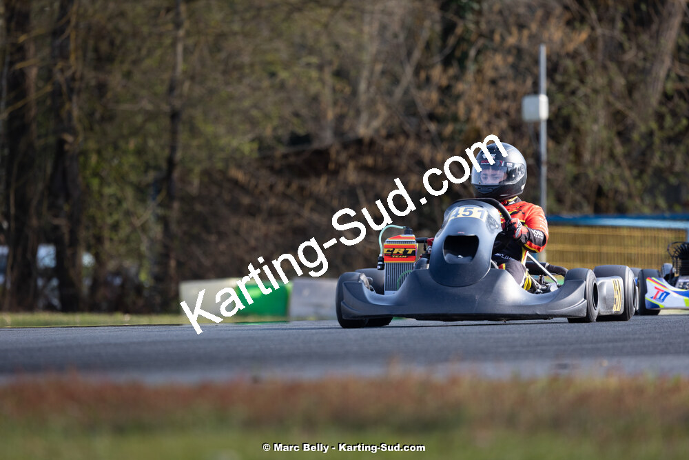 16/03/2025 : 1ère manche de l’Atlantic Trophée au circuit LF Karting de Layrac (photos Marc Belly) 2025 — karting
