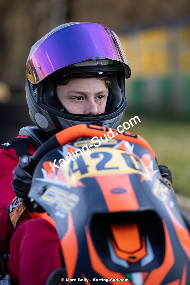 16/03/2025 : 1ère manche de l’Atlantic Trophée au circuit LF Karting de Layrac (photos Marc Belly) 2025 — karting