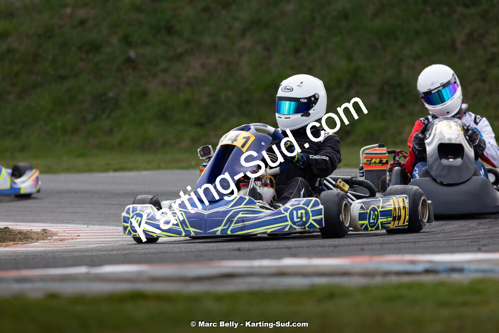 16/03/2025 : 1ère manche de l’Atlantic Trophée au circuit LF Karting de Layrac (photos Marc Belly) 2025 — karting