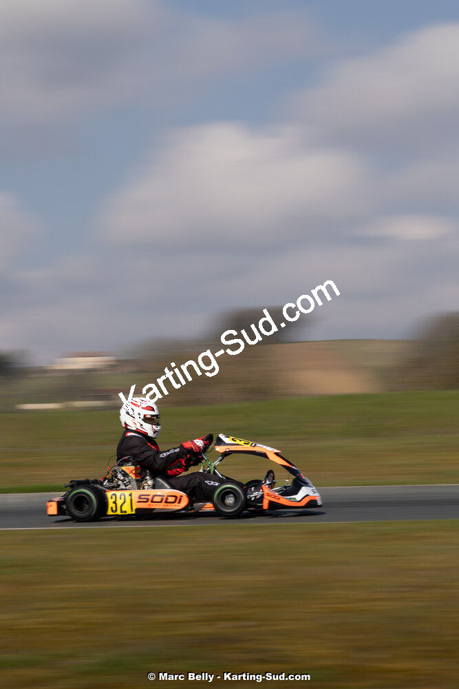 16/03/2025 : 1ère manche de l’Atlantic Trophée au circuit LF Karting de Layrac (photos Marc Belly) 2025 — karting