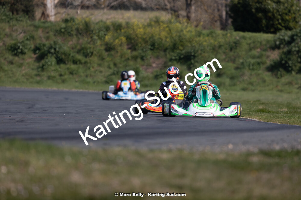 16/03/2025 : 1ère manche de l’Atlantic Trophée au circuit LF Karting de Layrac (photos Marc Belly) 2025 — karting