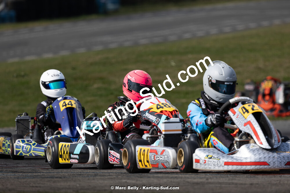 16/03/2025 : 1ère manche de l’Atlantic Trophée au circuit LF Karting de Layrac (photos Marc Belly) 2025 — karting