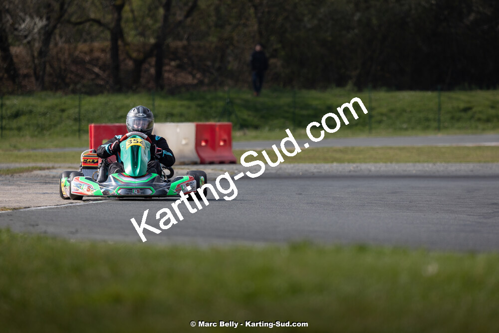 16/03/2025 : 1ère manche de l’Atlantic Trophée au circuit LF Karting de Layrac (photos Marc Belly) 2025 — karting