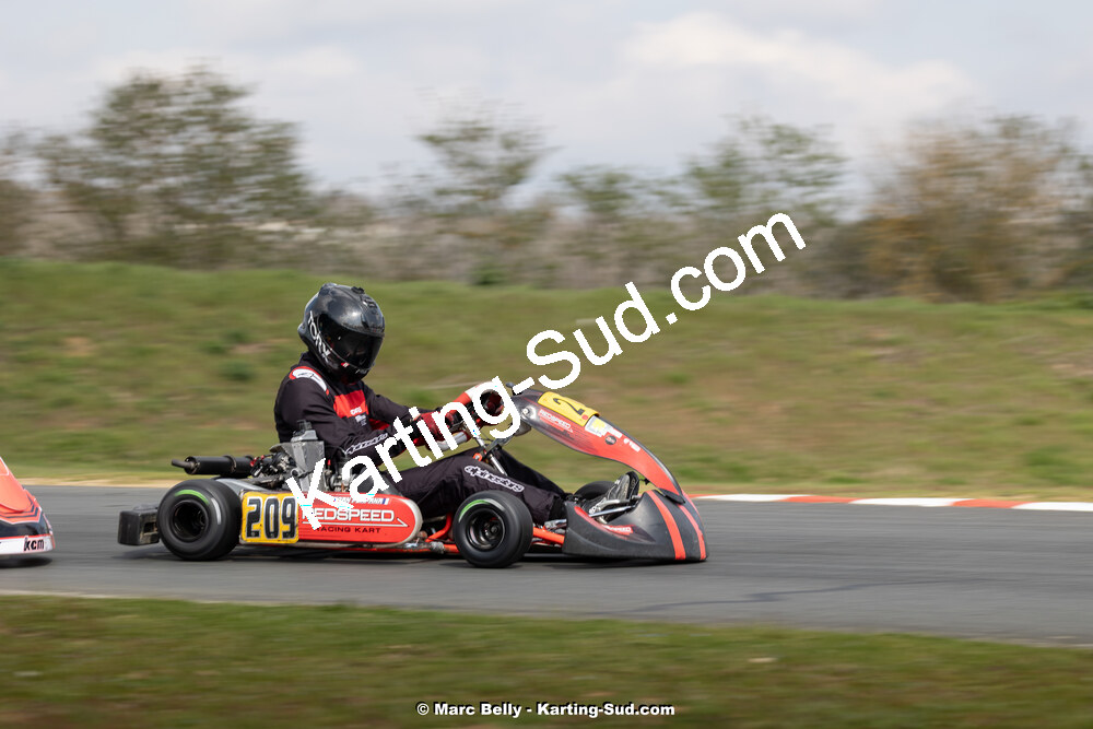 16/03/2025 : 1ère manche de l’Atlantic Trophée au circuit LF Karting de Layrac (photos Marc Belly) 2025 — karting