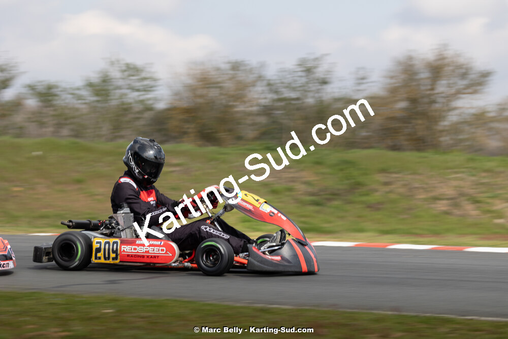 16/03/2025 : 1ère manche de l’Atlantic Trophée au circuit LF Karting de Layrac (photos Marc Belly) 2025 — karting