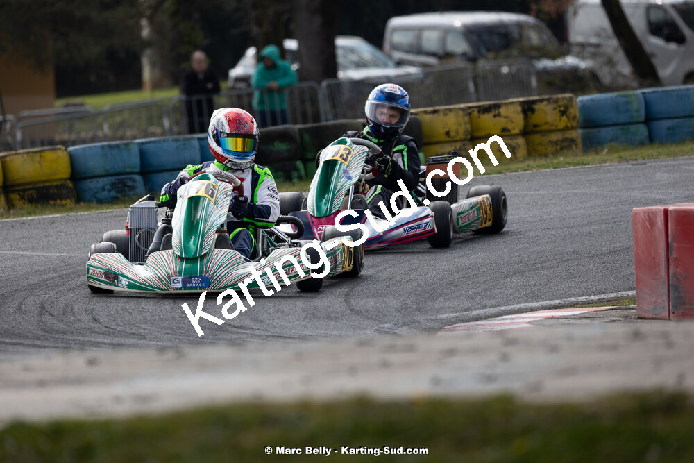 16/03/2025 : 1ère manche de l’Atlantic Trophée au circuit LF Karting de Layrac (photos Marc Belly) 2025 — karting