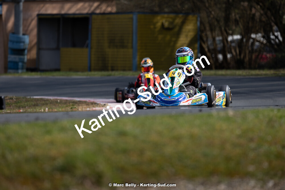 16/03/2025 : 1ère manche de l’Atlantic Trophée au circuit LF Karting de Layrac (photos Marc Belly) 2025 — karting