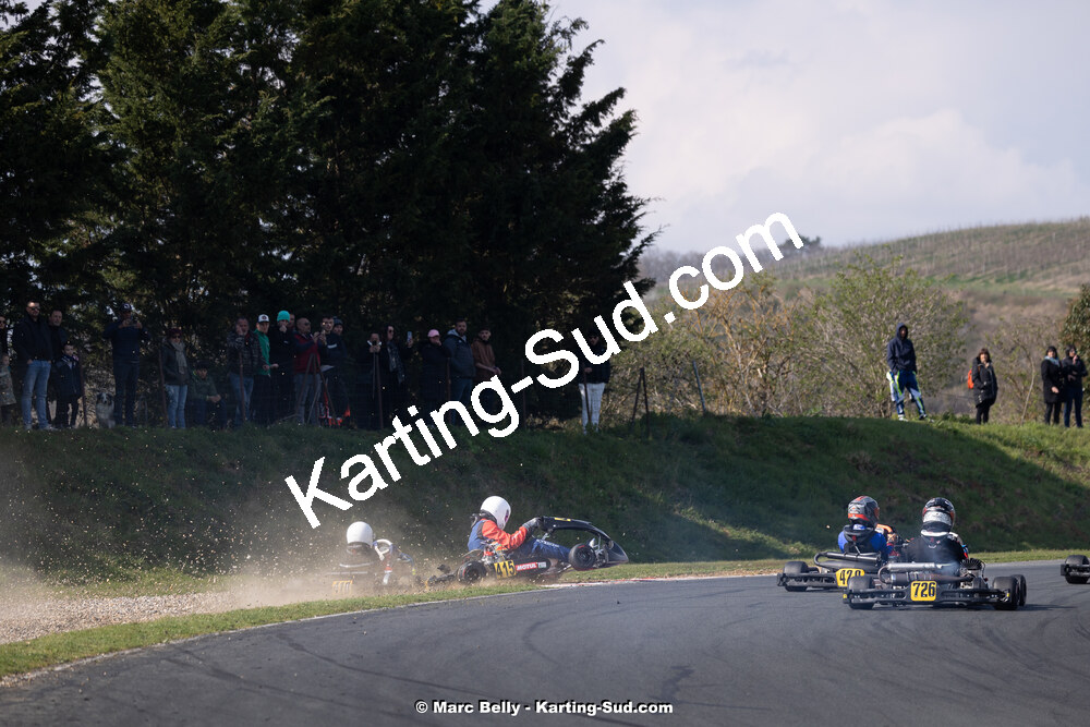 16/03/2025 : 1ère manche de l’Atlantic Trophée au circuit LF Karting de Layrac (photos Marc Belly) 2025 — karting