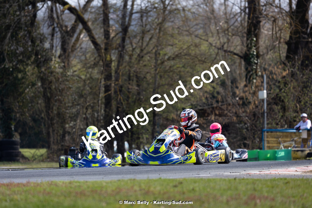 16/03/2025 : 1ère manche de l’Atlantic Trophée au circuit LF Karting de Layrac (photos Marc Belly) 2025 — karting