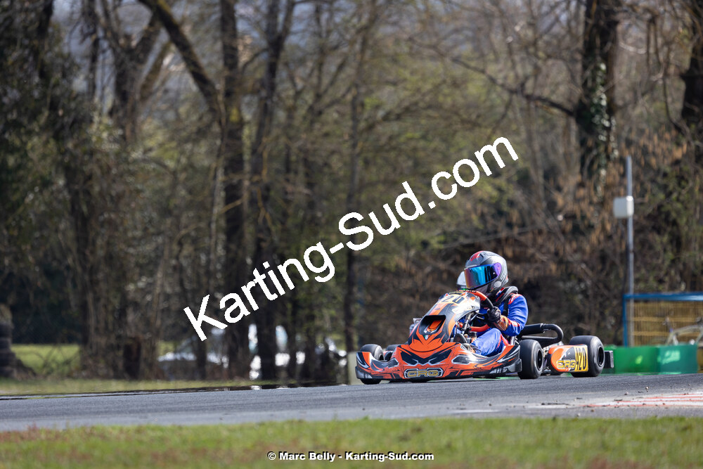 16/03/2025 : 1ère manche de l’Atlantic Trophée au circuit LF Karting de Layrac (photos Marc Belly) 2025 — karting