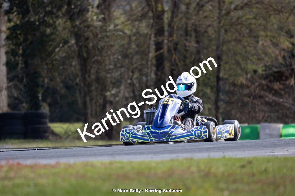 16/03/2025 : 1ère manche de l’Atlantic Trophée au circuit LF Karting de Layrac (photos Marc Belly) 2025 — karting
