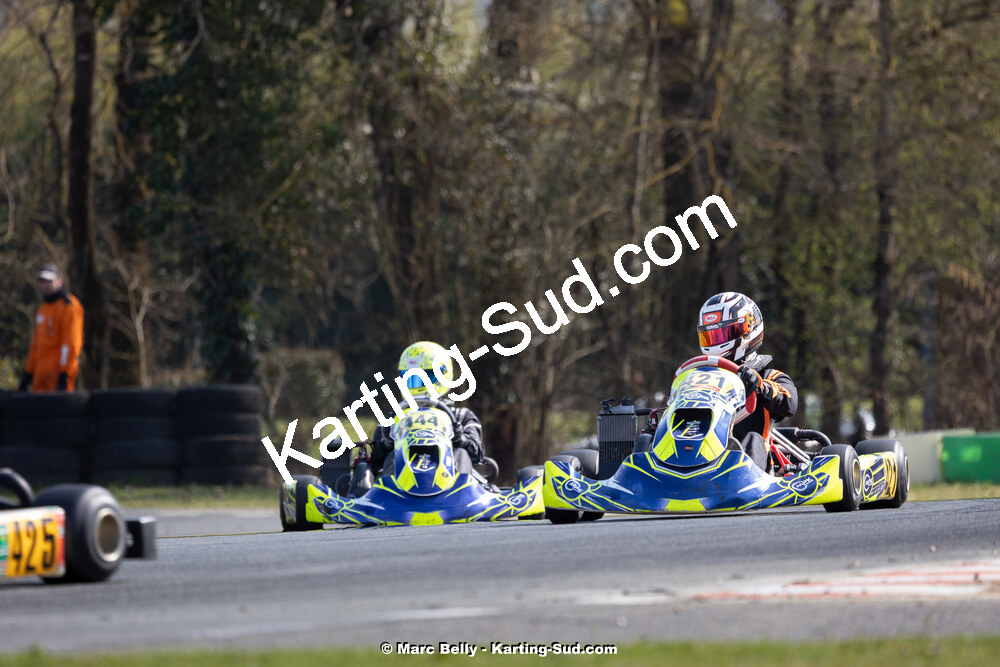 16/03/2025 : 1ère manche de l’Atlantic Trophée au circuit LF Karting de Layrac (photos Marc Belly) 2025 — karting