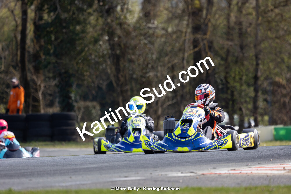 16/03/2025 : 1ère manche de l’Atlantic Trophée au circuit LF Karting de Layrac (photos Marc Belly) 2025 — karting