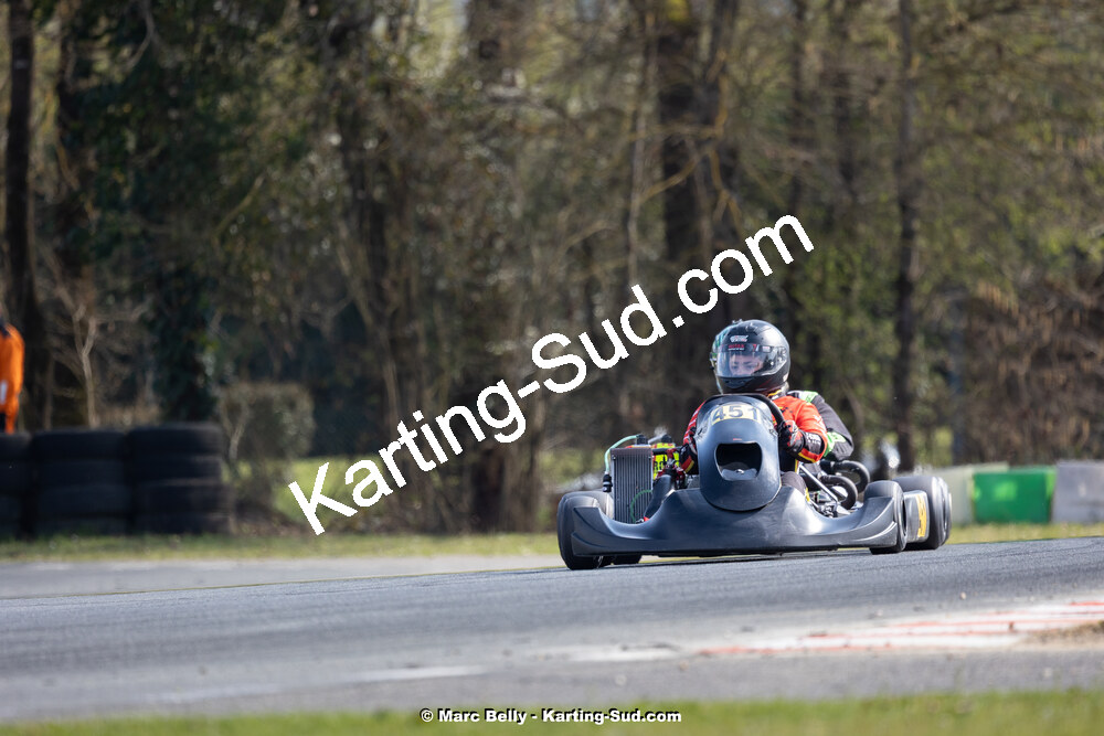 16/03/2025 : 1ère manche de l’Atlantic Trophée au circuit LF Karting de Layrac (photos Marc Belly) 2025 — karting