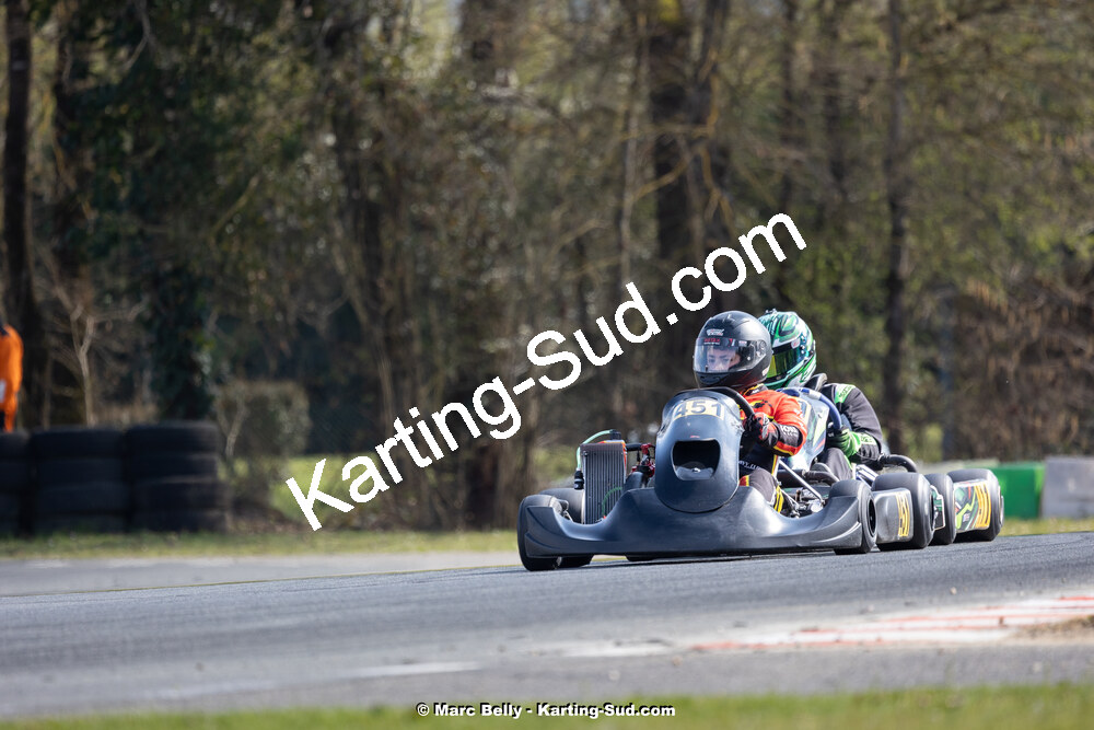 16/03/2025 : 1ère manche de l’Atlantic Trophée au circuit LF Karting de Layrac (photos Marc Belly) 2025 — karting