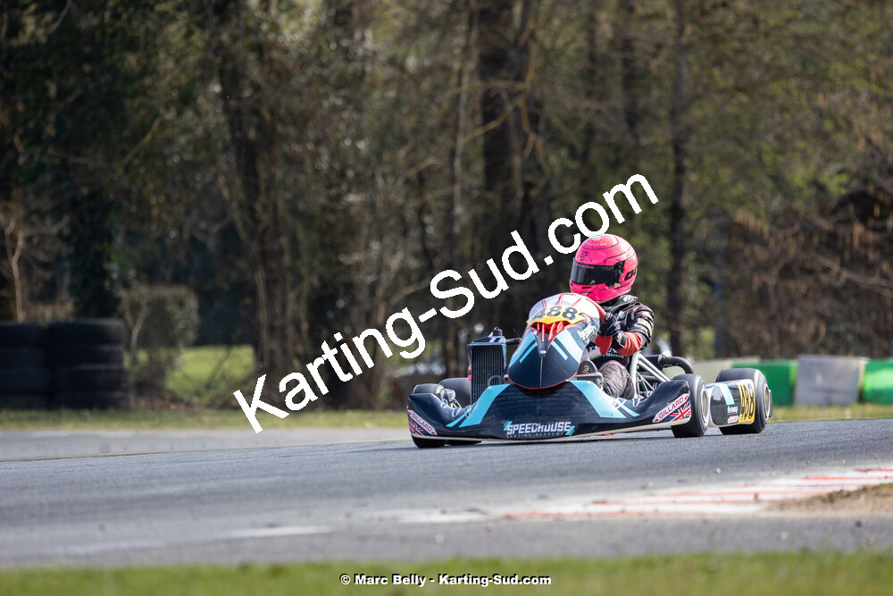 16/03/2025 : 1ère manche de l’Atlantic Trophée au circuit LF Karting de Layrac (photos Marc Belly) 2025 — karting