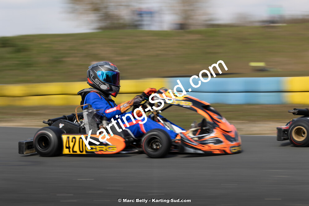16/03/2025 : 1ère manche de l’Atlantic Trophée au circuit LF Karting de Layrac (photos Marc Belly) 2025 — karting