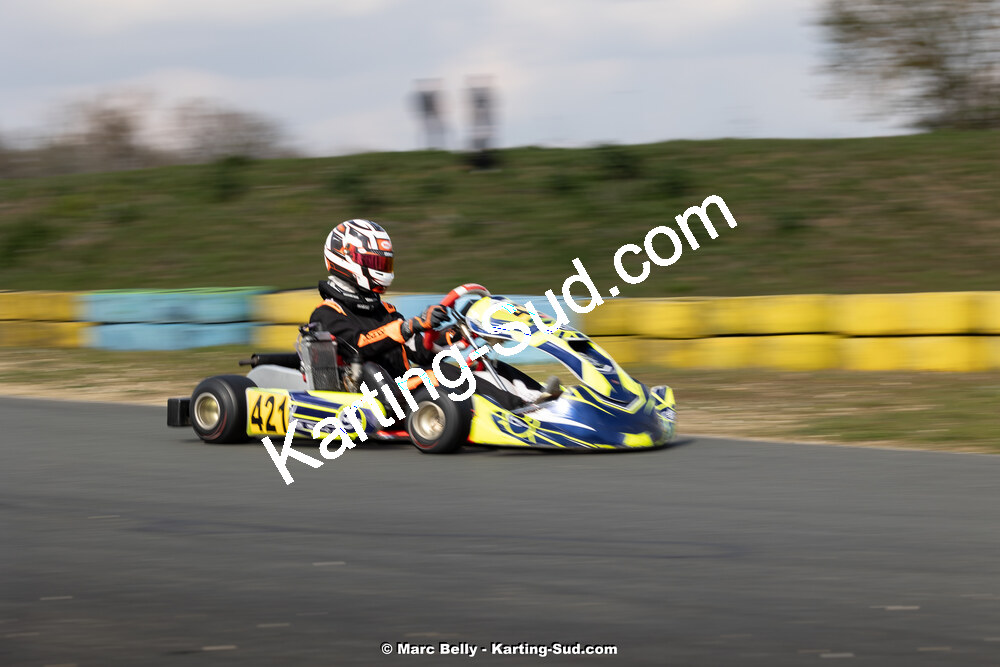 16/03/2025 : 1ère manche de l’Atlantic Trophée au circuit LF Karting de Layrac (photos Marc Belly) 2025 — karting