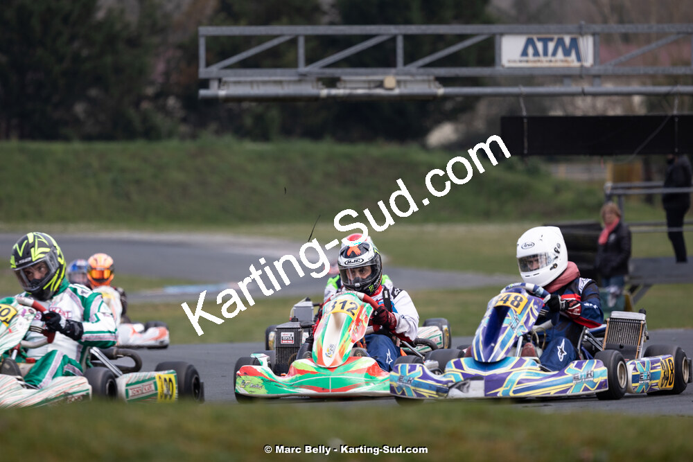 16/03/2025 : 1ère manche de l’Atlantic Trophée au circuit LF Karting de Layrac (photos Marc Belly) 2025 — karting