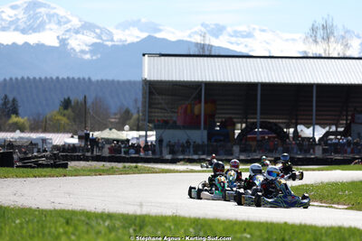 29 & 30/03/2025 : 2ème manche du Championnat du Sud au circuit d’Aigues-Vives (photos Stéphane Agnus) 2025 — karting