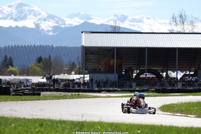 29 & 30/03/2025 : 2ème manche du Championnat du Sud au circuit d’Aigues-Vives (photos Stéphane Agnus) 2025 — karting