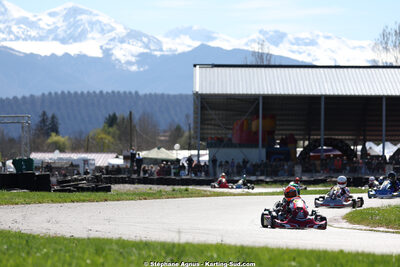 29 & 30/03/2025 : 2ème manche du Championnat du Sud au circuit d’Aigues-Vives (photos Stéphane Agnus) 2025 — karting