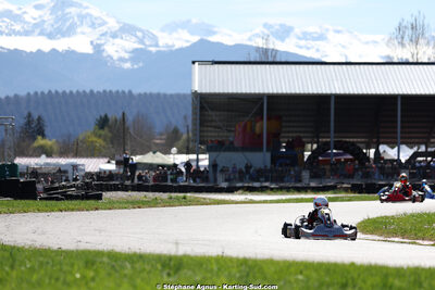29 & 30/03/2025 : 2ème manche du Championnat du Sud au circuit d’Aigues-Vives (photos Stéphane Agnus) 2025 — karting