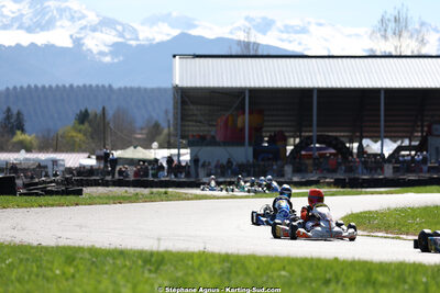 29 & 30/03/2025 : 2ème manche du Championnat du Sud au circuit d’Aigues-Vives (photos Stéphane Agnus) 2025 — karting