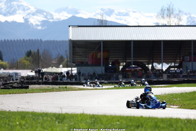 29 & 30/03/2025 : 2ème manche du Championnat du Sud au circuit d’Aigues-Vives (photos Stéphane Agnus) 2025 — karting