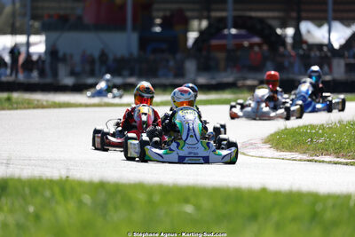 29 & 30/03/2025 : 2ème manche du Championnat du Sud au circuit d’Aigues-Vives (photos Stéphane Agnus) 2025 — karting