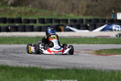 29 & 30/03/2025 : 2ème manche du Championnat du Sud au circuit d’Aigues-Vives (photos Stéphane Agnus) 2025 — karting