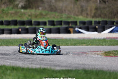 29 & 30/03/2025 : 2ème manche du Championnat du Sud au circuit d’Aigues-Vives (photos Stéphane Agnus) 2025 — karting