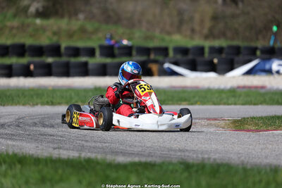 29 & 30/03/2025 : 2ème manche du Championnat du Sud au circuit d’Aigues-Vives (photos Stéphane Agnus) 2025 — karting