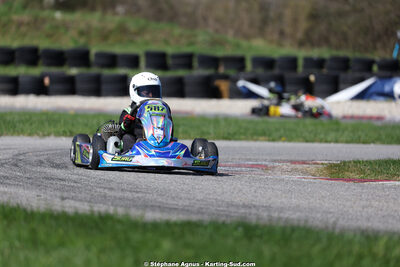 29 & 30/03/2025 : 2ème manche du Championnat du Sud au circuit d’Aigues-Vives (photos Stéphane Agnus) 2025 — karting