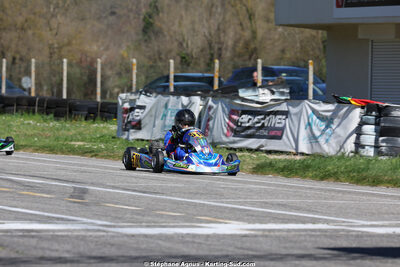 29 & 30/03/2025 : 2ème manche du Championnat du Sud au circuit d’Aigues-Vives (photos Stéphane Agnus) 2025 — karting