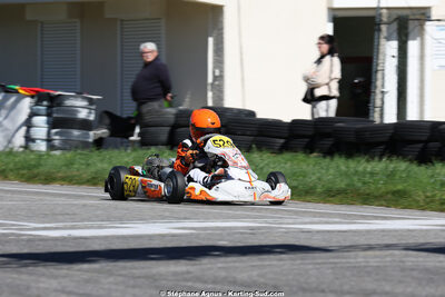 29 & 30/03/2025 : 2ème manche du Championnat du Sud au circuit d’Aigues-Vives (photos Stéphane Agnus) 2025 — karting