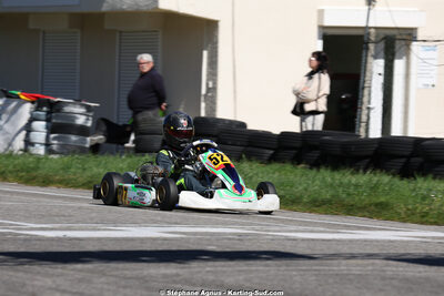 29 & 30/03/2025 : 2ème manche du Championnat du Sud au circuit d’Aigues-Vives (photos Stéphane Agnus) 2025 — karting