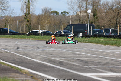 29 & 30/03/2025 : 2ème manche du Championnat du Sud au circuit d’Aigues-Vives (photos Stéphane Agnus) 2025 — karting