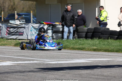 29 & 30/03/2025 : 2ème manche du Championnat du Sud au circuit d’Aigues-Vives (photos Stéphane Agnus) 2025 — karting