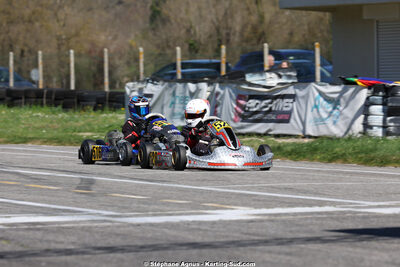 29 & 30/03/2025 : 2ème manche du Championnat du Sud au circuit d’Aigues-Vives (photos Stéphane Agnus) 2025 — karting