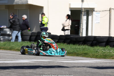 29 & 30/03/2025 : 2ème manche du Championnat du Sud au circuit d’Aigues-Vives (photos Stéphane Agnus) 2025 — karting
