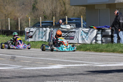 29 & 30/03/2025 : 2ème manche du Championnat du Sud au circuit d’Aigues-Vives (photos Stéphane Agnus) 2025 — karting